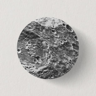 Artemis 1 Moon Mission Lunar Image 1 Inch Round Button