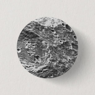 Artemis 1 Moon Mission Lunar Image Inch Round Button