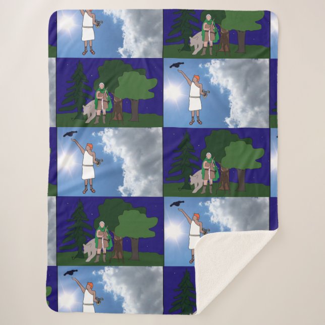 Artemis & Apollo blanket (Front)