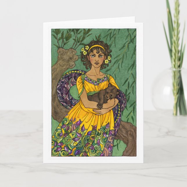 Artemis Brauronia Greeting Card (Front)