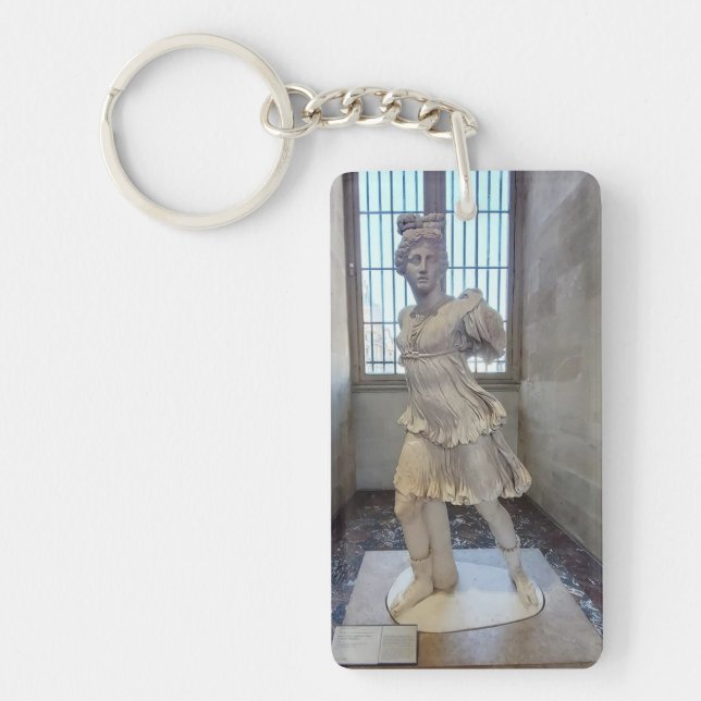 Artemis (Diana) Rospigliosi Type Sculpture Keychain (Front)