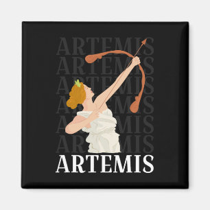 Artemis Goddess Of Hunting And The Moon Greek Myth Magnet