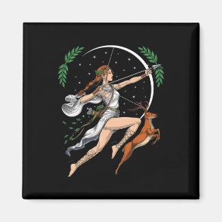 Artemis Greek Goddess Of Hunting Ancient Greece My Magnet