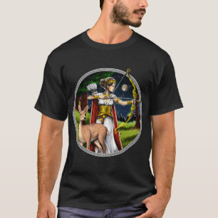 Artemis Greek Hunter Goddess T-Shirt