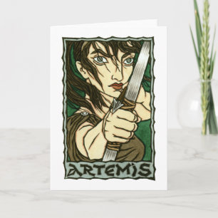 Artemis Greeting Card