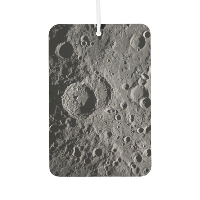 Artemis II Lunar Craters Air Freshener (Front)