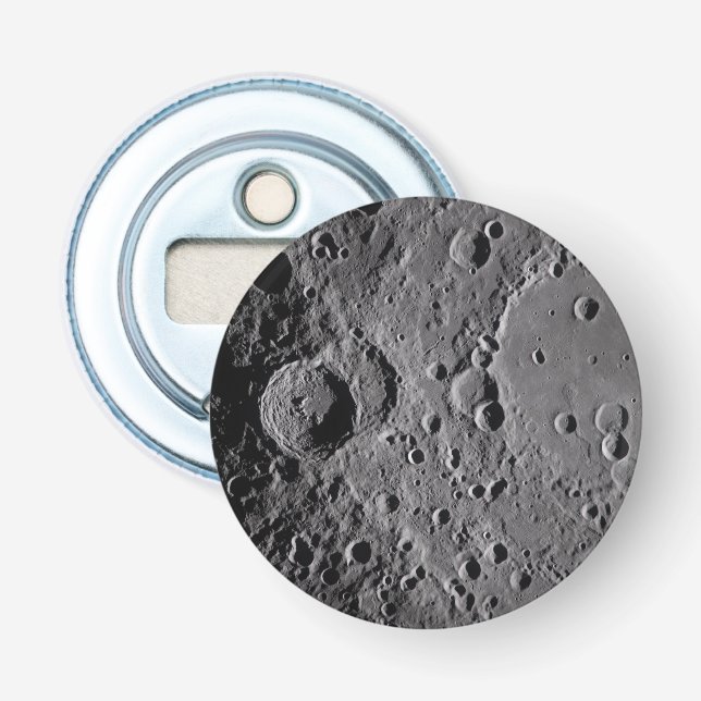 Artemis II Lunar Craters Bottle Opener (Front)