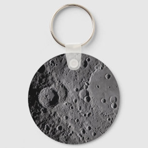 Artemis II Lunar Craters Keychain