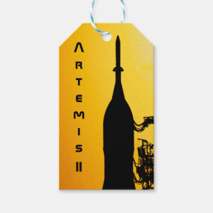 Artemis II to Launch Pad Gift Tags