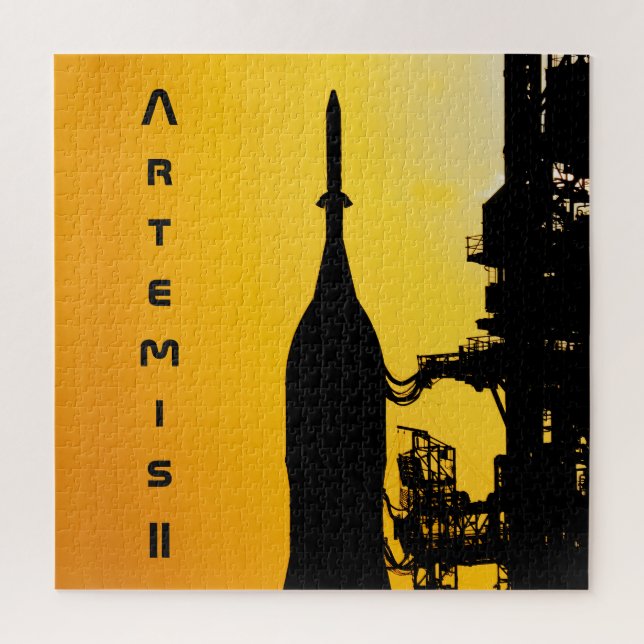 Artemis II to Launch Pad Jigsaw Puzzle (Vertical)