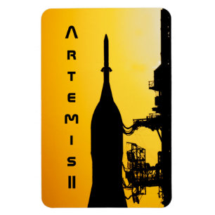 Artemis II to Launch Pad Magnet