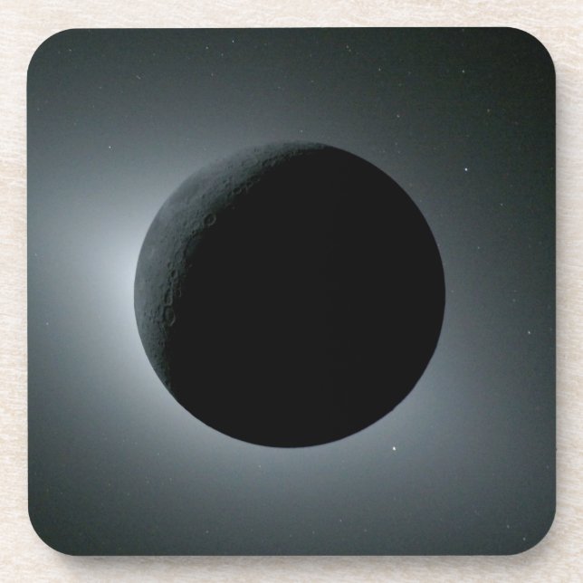 Artemis II Total Solar Eclipse Coaster (Front)