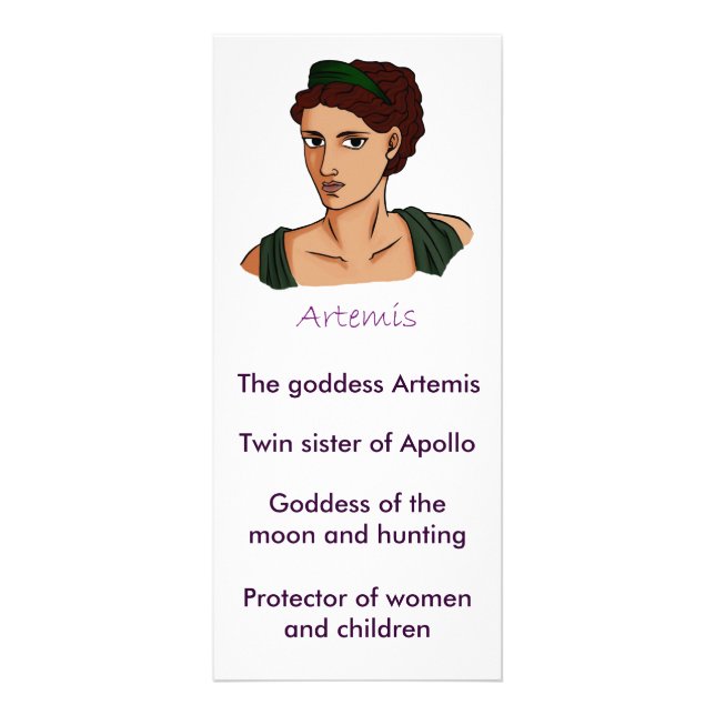 Artemis information card (Front)
