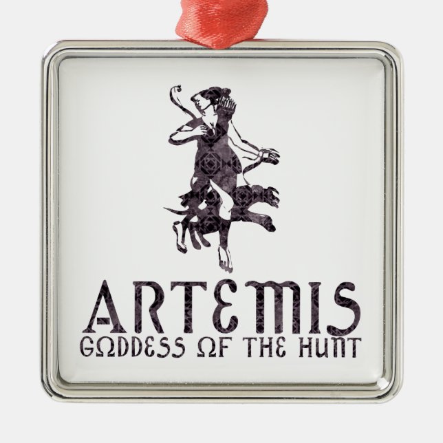 Artemis Metal Ornament (Front)