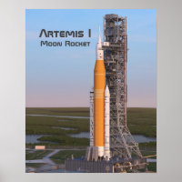 Artemis One Moon Rocket on Pad 