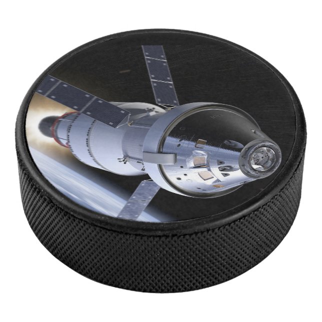 Artemis Orion SLS Moon Mission Hockey Puck (3/4)