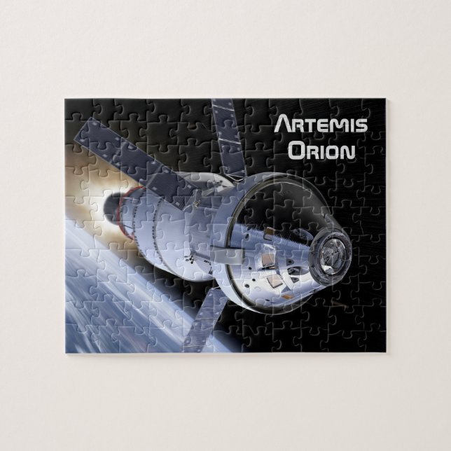 Artemis Orion SLS Moon Mission Jigsaw Puzzle (Horizontal)