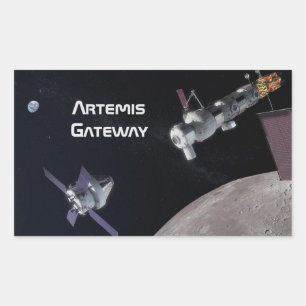 Artemis Orion SLS Moon Mission Sticker