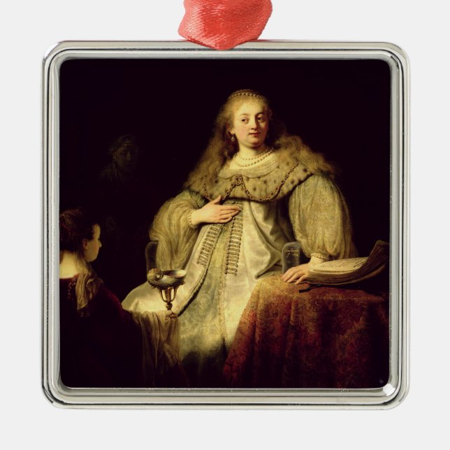 Artemisia, 1634 metal ornament (Front)