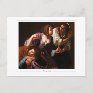 Artemisia Gentileschi #17 - Fine Art Postcard