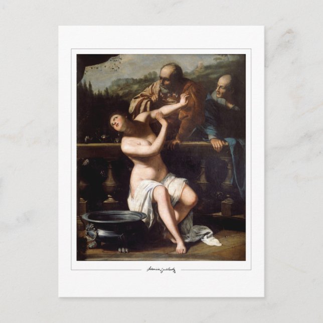 Artemisia Gentileschi #72 - Fine Art Postcard (Front)