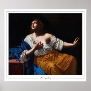 Artemisia Gentileschi Zedign Art Poster #11