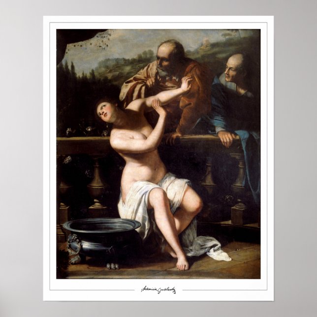 Artemisia Gentileschi Zedign Art Poster #72 (Front)