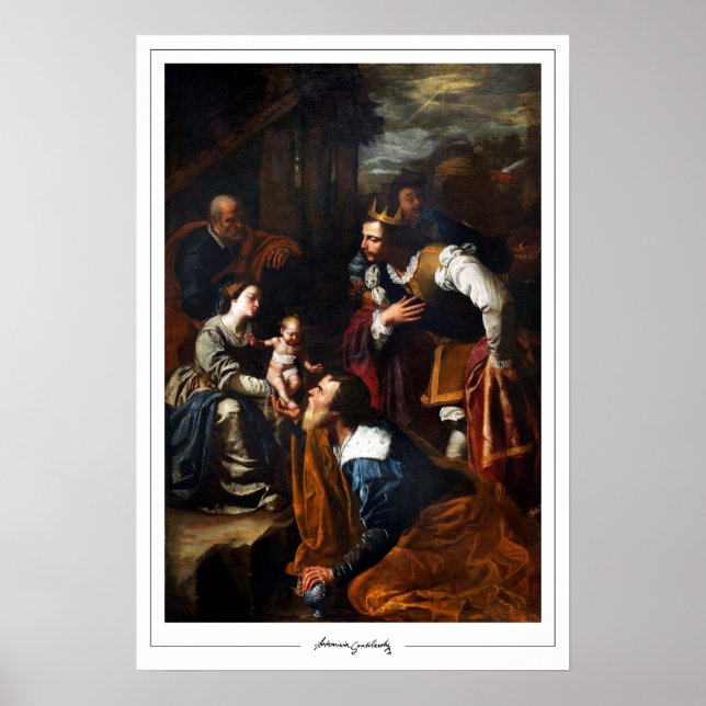 Artemisia Gentileschi Zedign Art Poster #83 (Front)