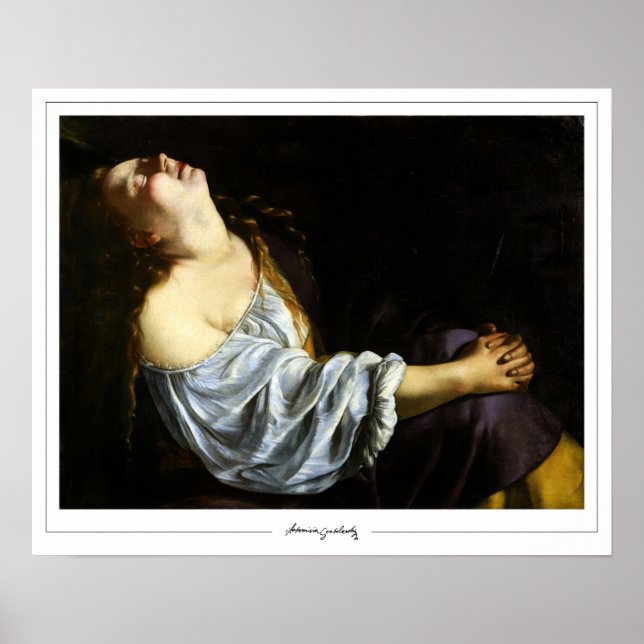 Artemisia Gentileschi Zedign Art Poster #86 (Front)