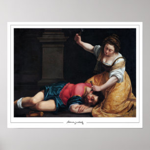 Artemisia Gentileschi Zedign Poster d'art #14
