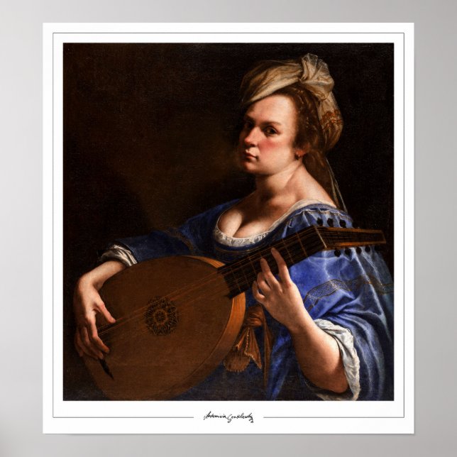 Artemisia Gentileschi Zedign Poster d'art #16 (Devant)