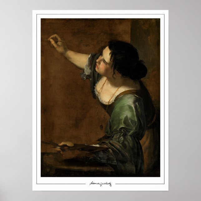 Artemisia Gentileschi Zedign Poster d'art #18 (Devant)