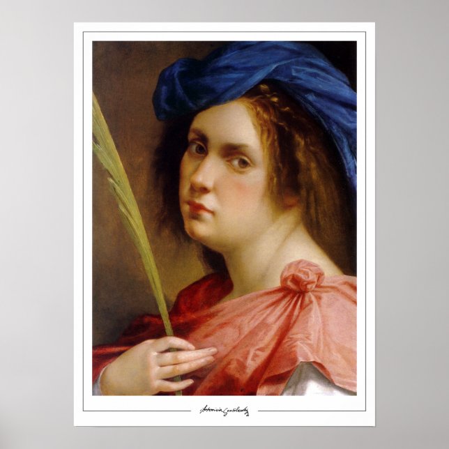 Artemisia Gentileschi Zedign Poster d'art #64 (Devant)