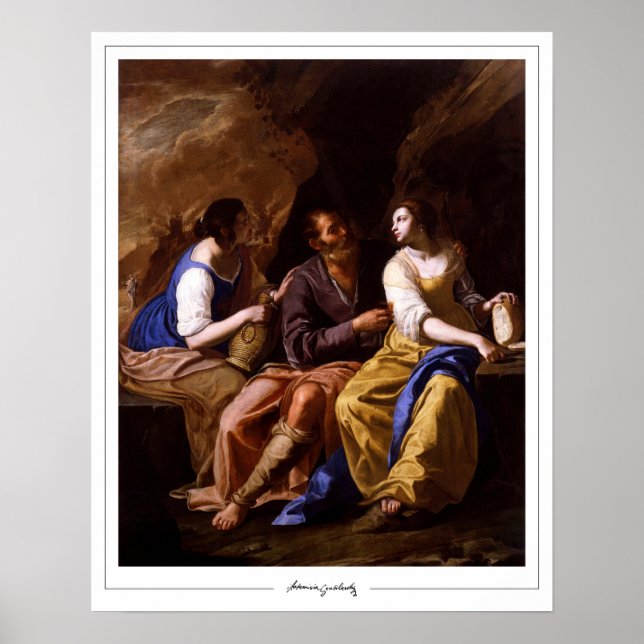 Artemisia Gentileschi Zedign Poster d'art #79 (Devant)