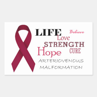 Arteriovenous Malformation Awareness Sticker