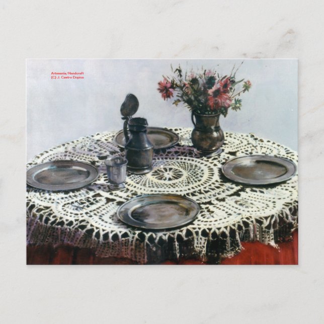 Artesanía/Handcraft Postcard (Front)