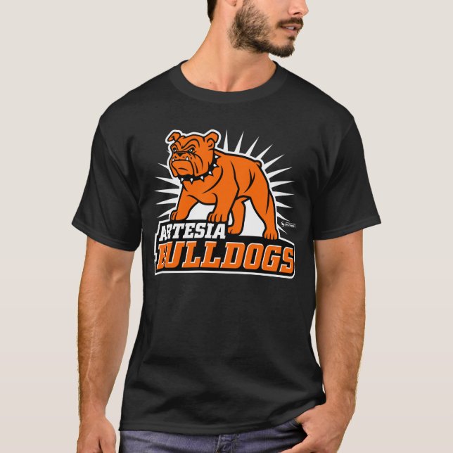 Artesia Bulldogs Logo principal T-shirt (Devant)