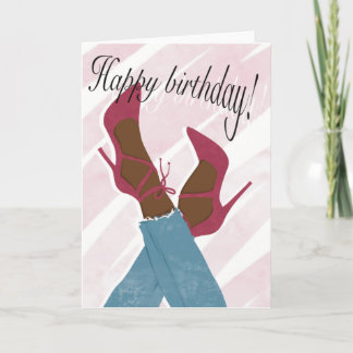 Artestro™ Joyeuse carte d'anniversaire pour femmes