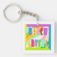 Artful bright colourful design big paint     butto