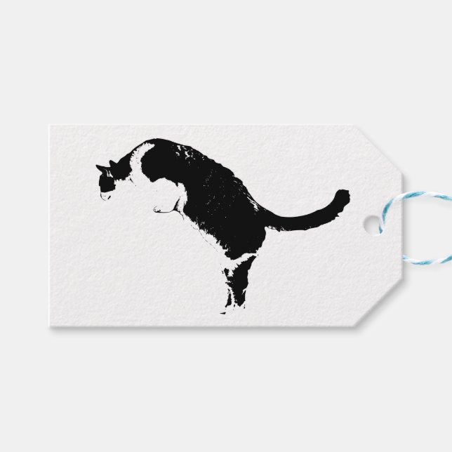 Artful Cat Tag (Front (Horizontal))