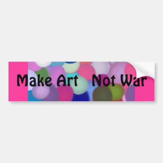 Artful Circles  BumperSticker Bumper Sticker