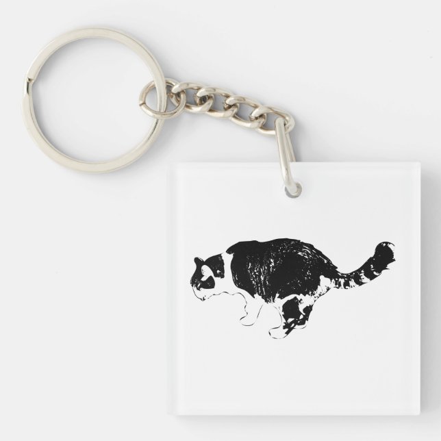 Artful Companion, Daily Step Keychain (Front)