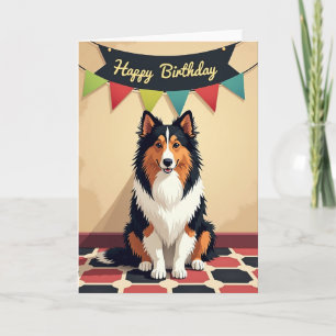 Artful Dog Birthday Card
