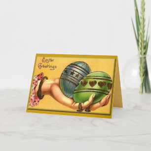 Artful Easter Eggs Holiday Card