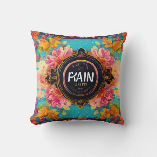 "Artful Elegance: Modern Print Pillow" Throw Pillow