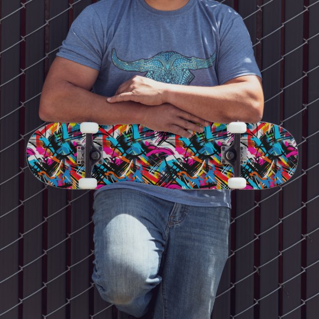 Artful Print Skateboard (Outdoor 3)