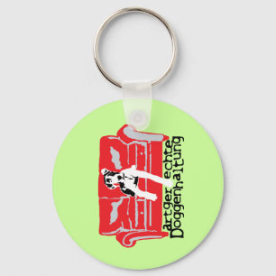 Artgerechte Doggenhaltung Keychain