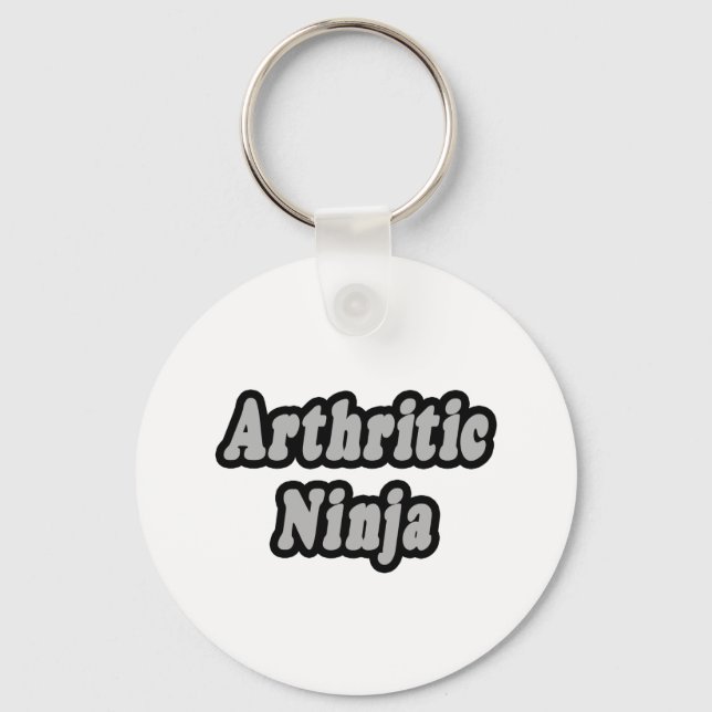 Arthritic Ninja Keychain (Front)