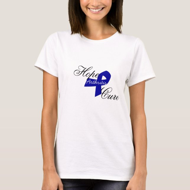 Arthritis Awareness Hope Cure shirt (Front)