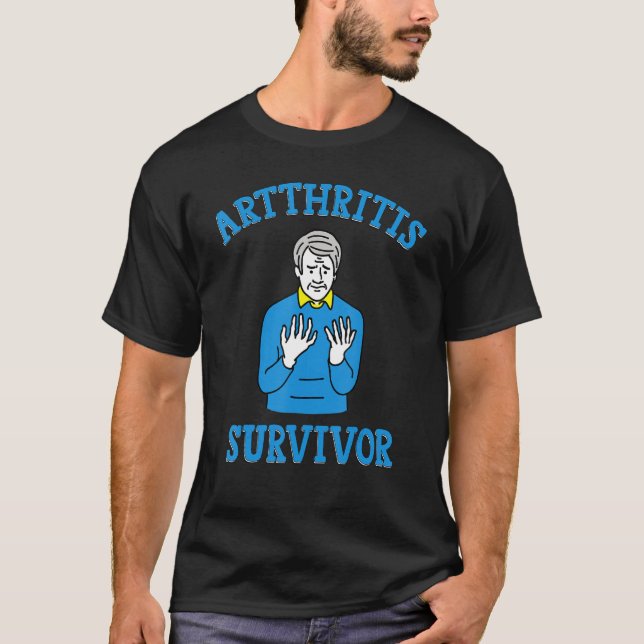 Arthritis Survivor Men T-Shirt (Front)
